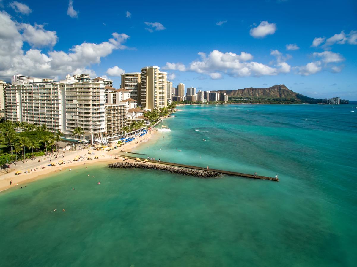 Waikiki Shore Beachfront Хонолулу Екстериор снимка